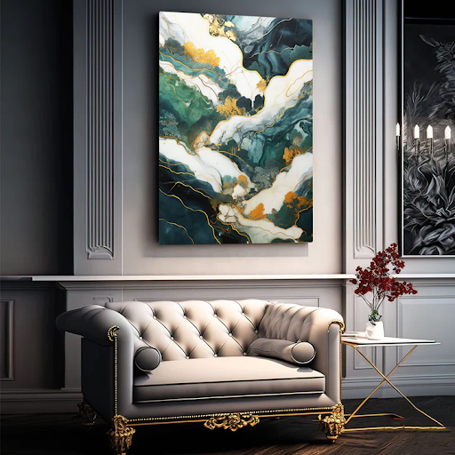 Elevate Your Space: Modern Abstract Art in Interior Design | MusaArtGallery