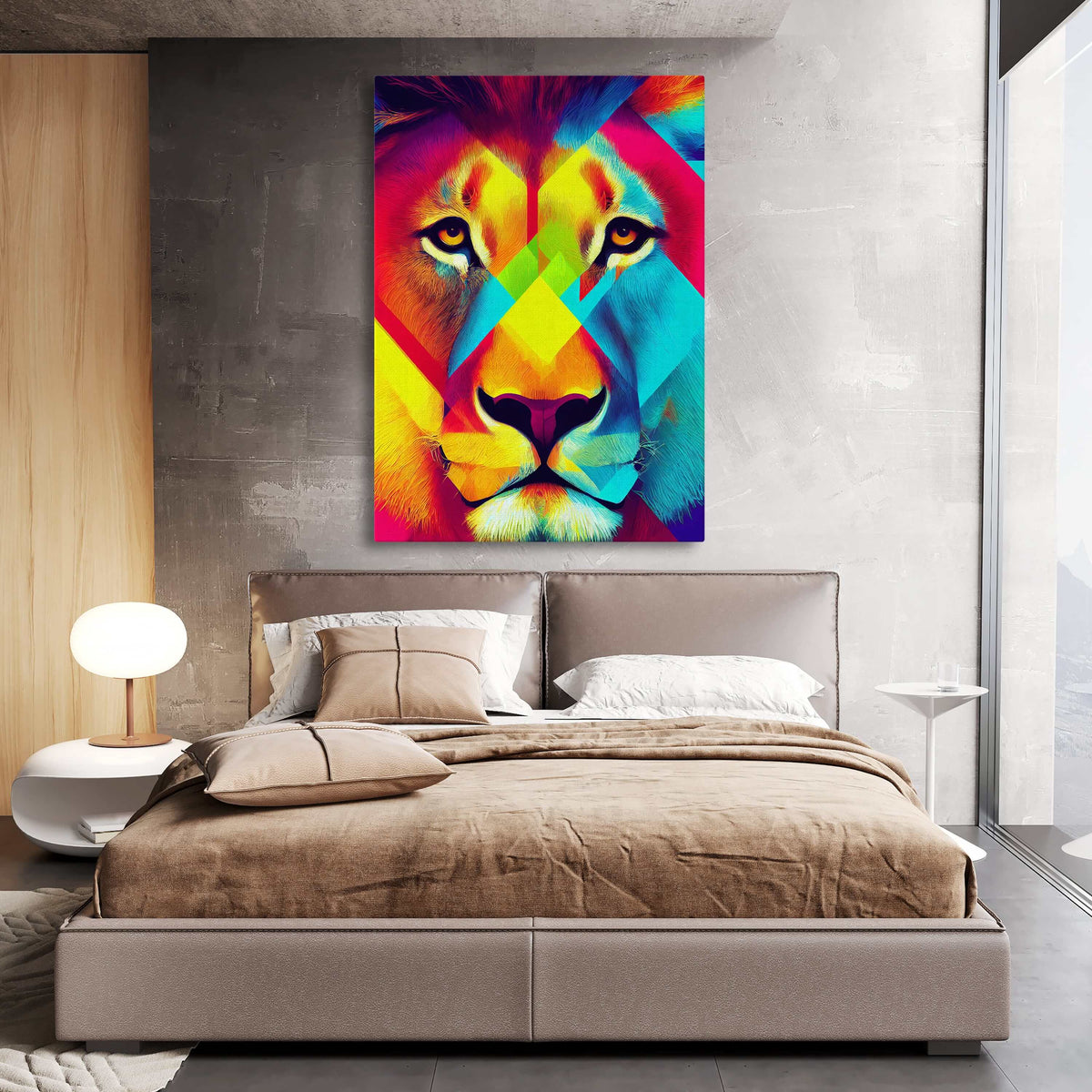 3d Lion Wall Art 