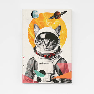 Astronaut Cat Art Decor | MusaArtGallery™