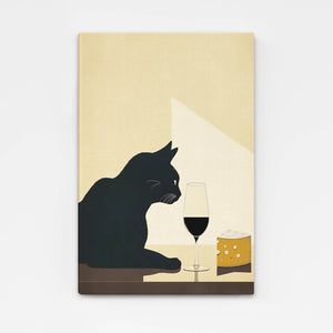 Black Cat Art Decor | MusaArtGallery™