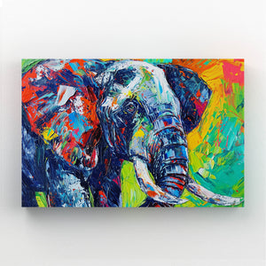 Colored Elephants Art | MusaArtGallery™