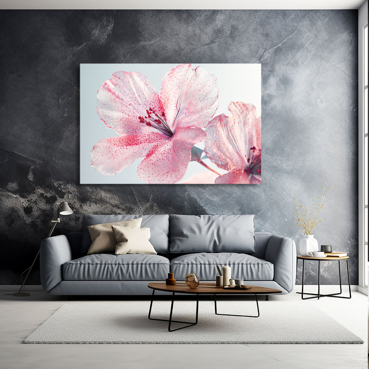 Pink Flower Wall Art | MusaArtGallery™