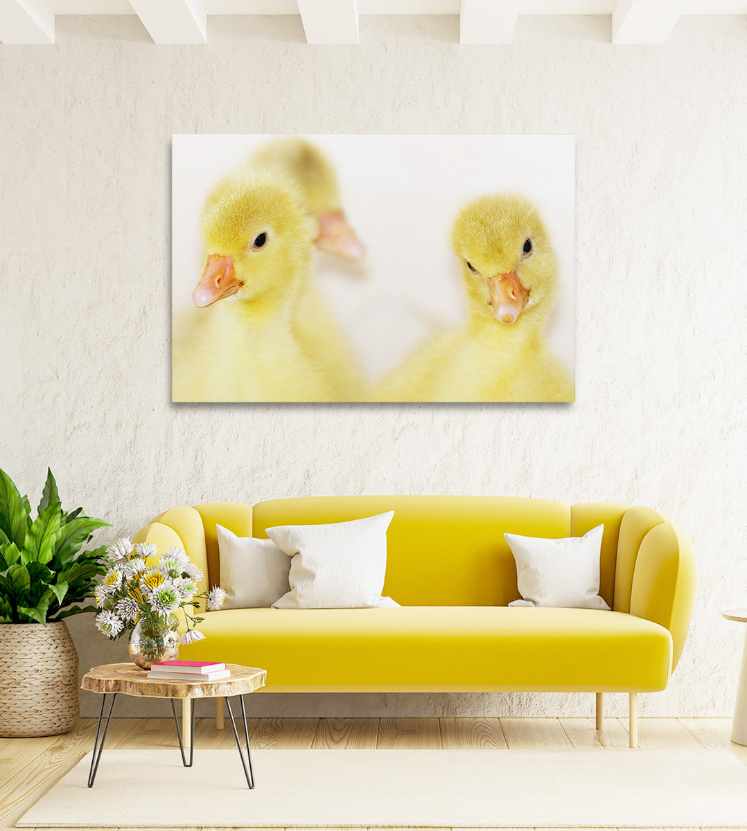 Yellow Bird Wall Art MusaArtGallery™