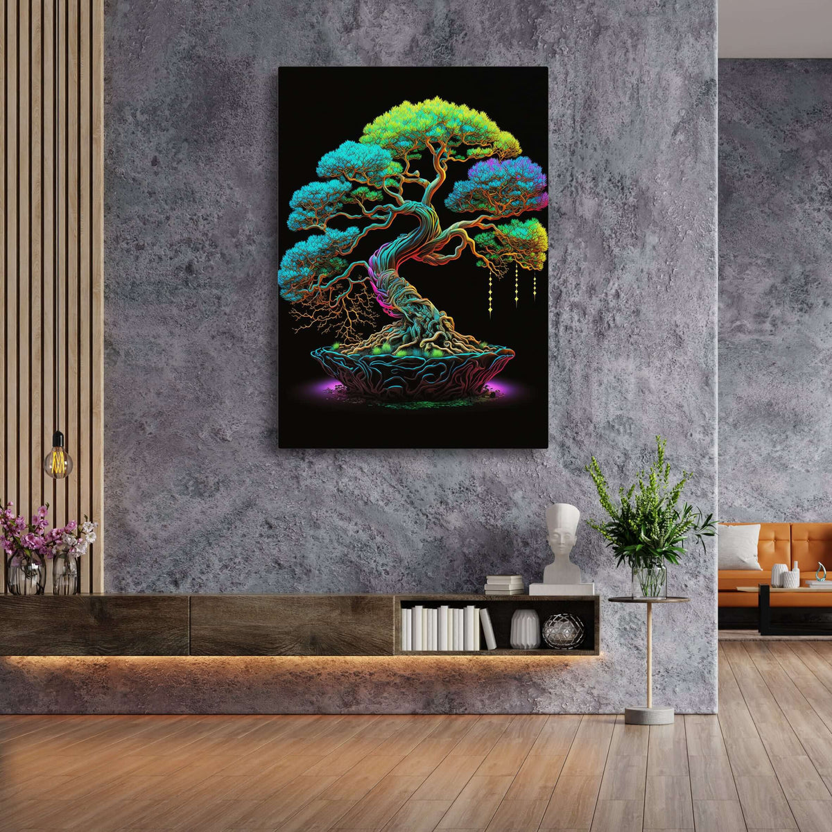 bonsai tree wall Bonsai Tree Wall Art