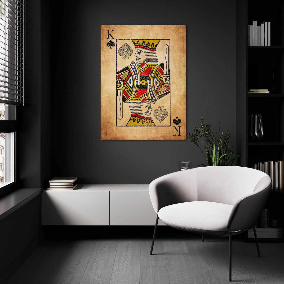 King of Spades Wall Art | MusaArtGallery™