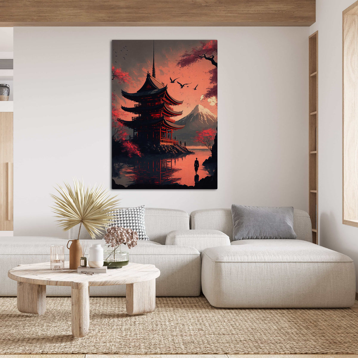 Affiche Déco Murale 91x61 Cm - Thème Asie Japon Paysage - Marque ARTTOR - Neuf