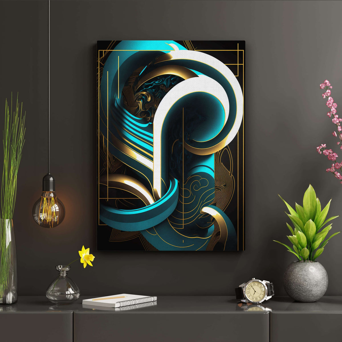 Curated visual reference: Visual Reference: Minimalist Geometric Abstract Art