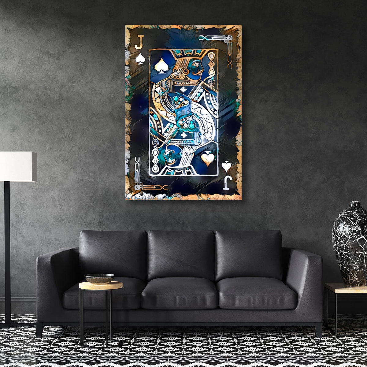 White Jack of Spades Art | MusaArtGallery™