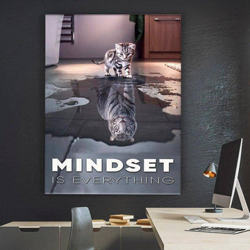 Mindset Is Everything Wall Art