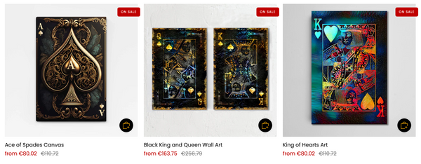 Best Place to Buy Playing Poker Art