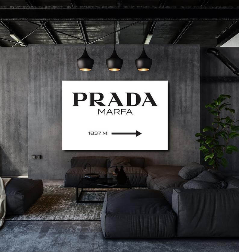 How Did Gossip Girl’s Prada Marfa Sign/Poster Became The Best Seller ...