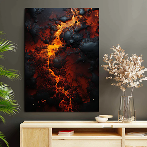 Case Studies: Room Transformations with Modern Abstract Art