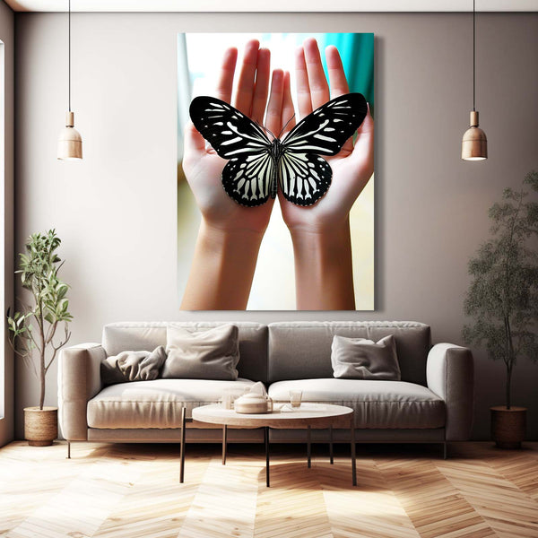 3d Butterfly Heart Wall Art| MusaArtGallery™