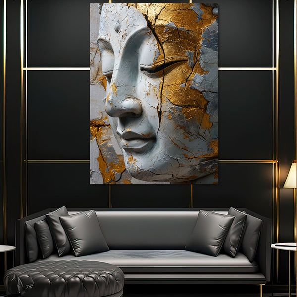 3D Effect Buddha Wall Art | MusaArtGallery™