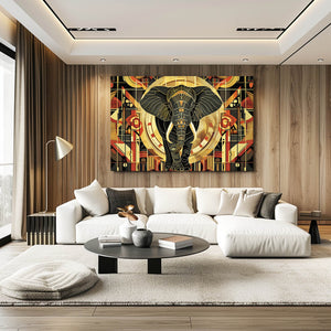3D Elephant Head Wall Art | MusaArtGallery™