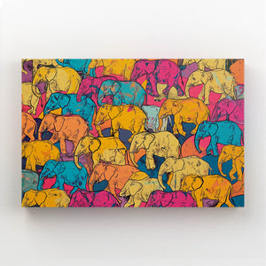 3D Elephant Wall Art | MusaArtGallery™