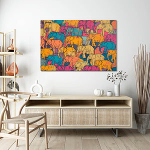 3D Elephant Wall Art | MusaArtGallery™