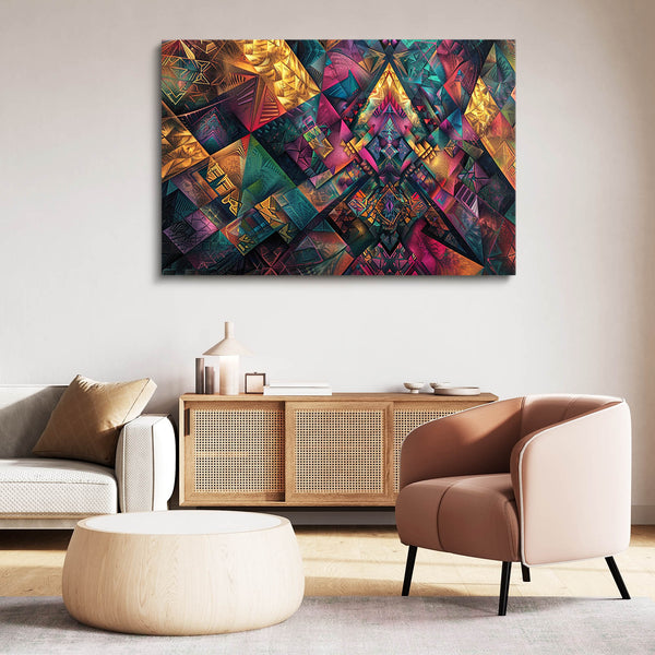 3D Geometric Wall Art | MusaArtGallery™