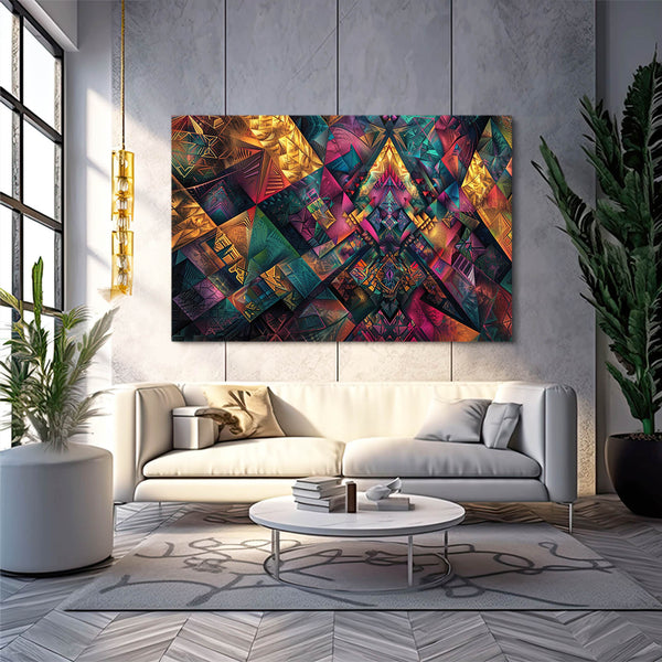 3D Geometric Wall Art | MusaArtGallery™