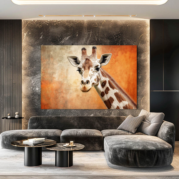 3d Giraffe Wall Art