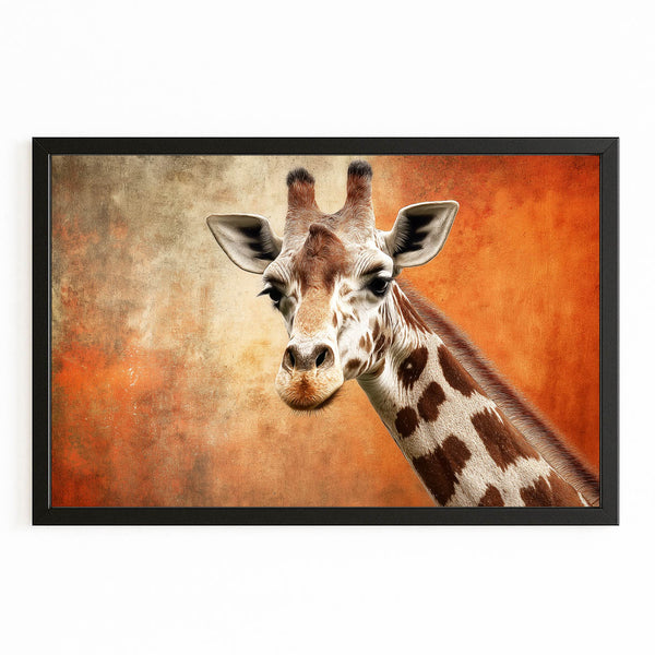 3d Giraffe Wall Art