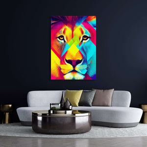 3D Lion Wall Art | MusaArtGallery™
