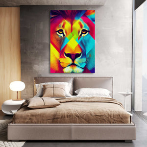 3D Lion Wall Art | MusaArtGallery™