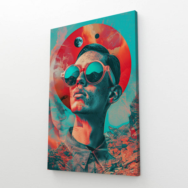 Homme 3D Trippy Art