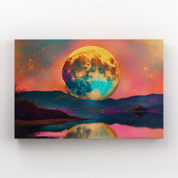 3D Moon Wall Art   | MusaArtGallery™