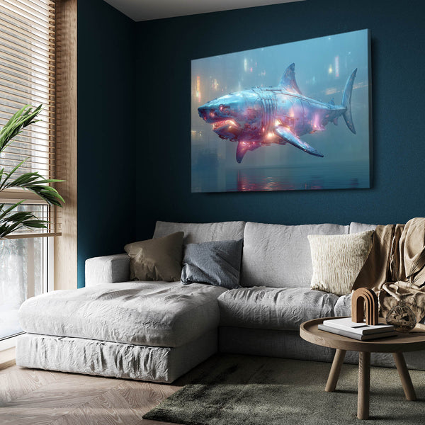 3d Shark Wall Art