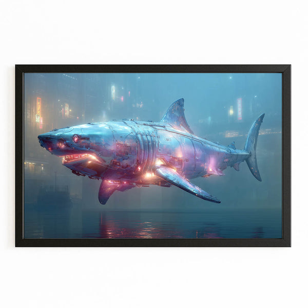 3d Shark Wall Art
