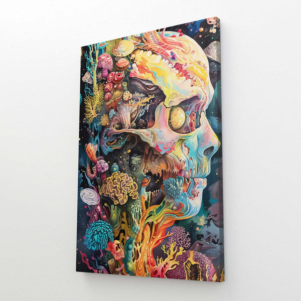3D Skull Trippy Art | MusaArtGallery™