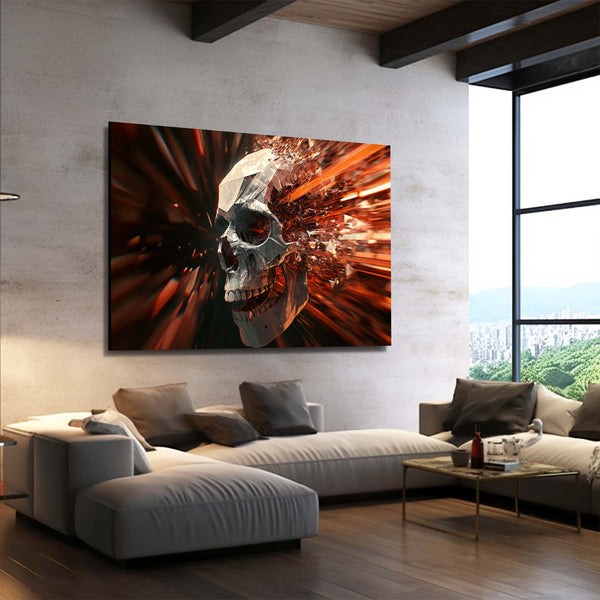 3D Skull Wall Art | MusaArtGallery™