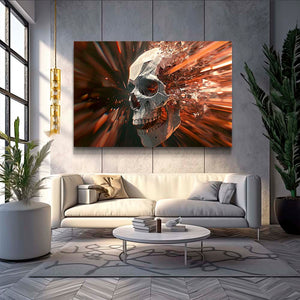 3D Skull Wall Art | MusaArtGallery™