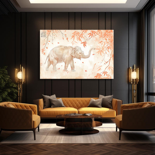 3D Wall Art Elephant | MusaArtGallery™