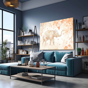 3D Wall Art Elephant | MusaArtGallery™