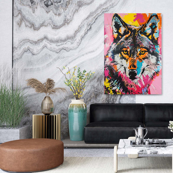 3D Wolf Wall Art   | MusaArtGallery™