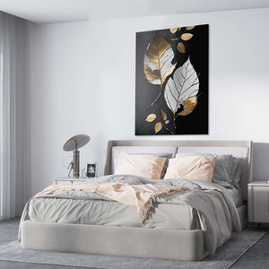 Abstract Leaf Wall Art | MusaArtGallery™ 