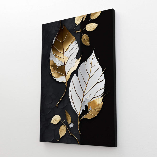 Abstract Leaf Wall Art | MusaArtGallery™ 