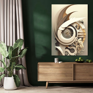 Abstract Time Artwork