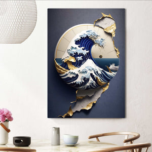 Abstract Wave Canvas | MusaArtGallery™