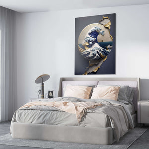 Abstract Wave Canvas | MusaArtGallery™