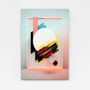 Abstract sunset wall art | MusaArtGallery™