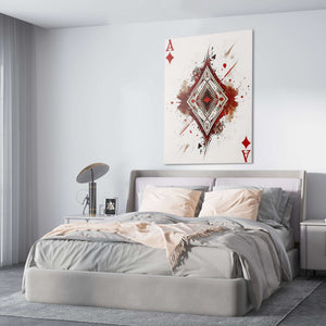 Ace of Diamonds Canvas | MusaArtGallery™