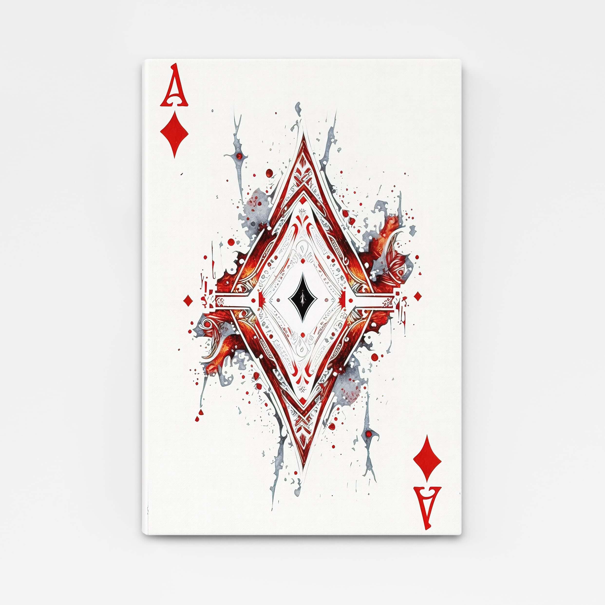 Playing Card Print - King of Diamonds - Home
