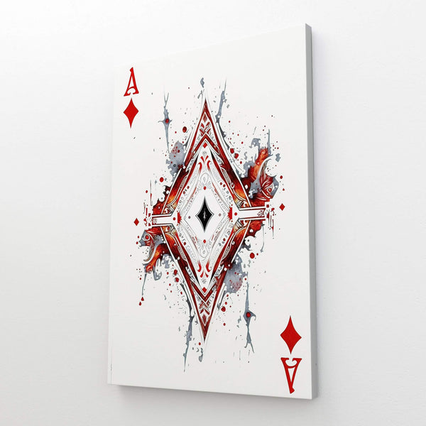Ace of Diamonds Card Art | MusaArtGallery™