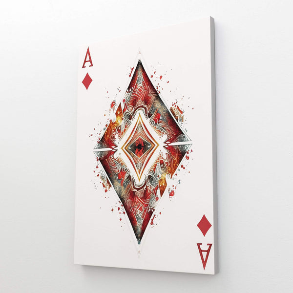 Ace of Diamonds Wall Art | MusaArtGallery™