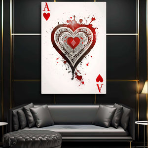 Ace of Hearts Wall Decor | MusaArtGallery™