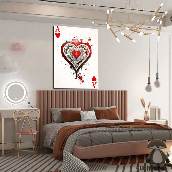 Ace of Hearts Wall Decor | MusaArtGallery™