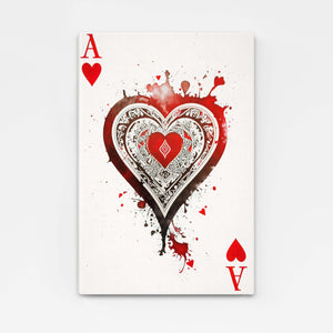 Ace of Hearts Wall Decor | MusaArtGallery™